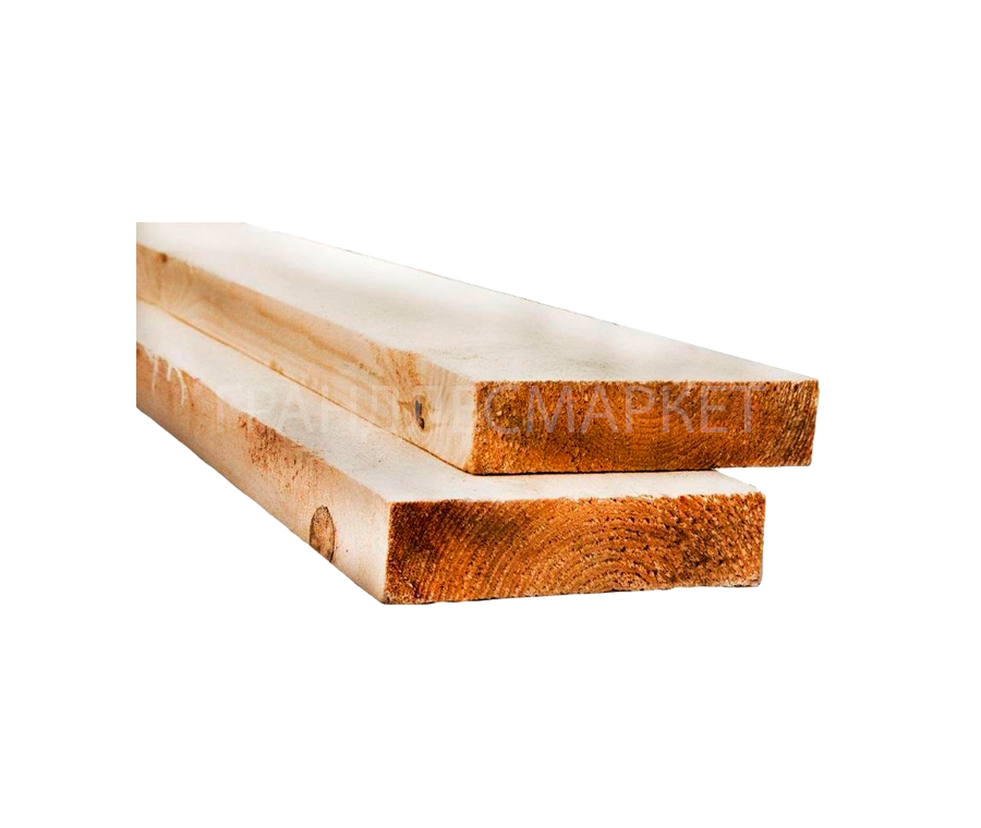 Доска обрезная из осины 50х200х6000