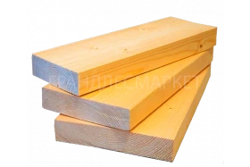 фото товара Доска сухая строганная 50х200х6000 (45х190х6000)